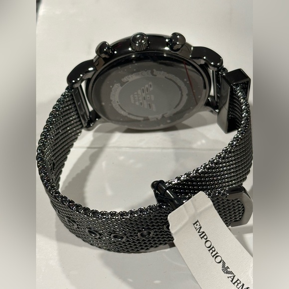 Emporio Armani Mens' Chronograph Watch - Picture 3 of 15